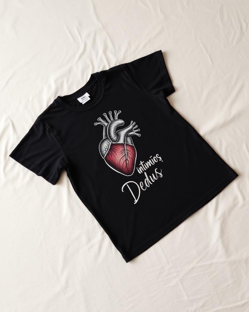 Camiseta preta Íntimos de Deus